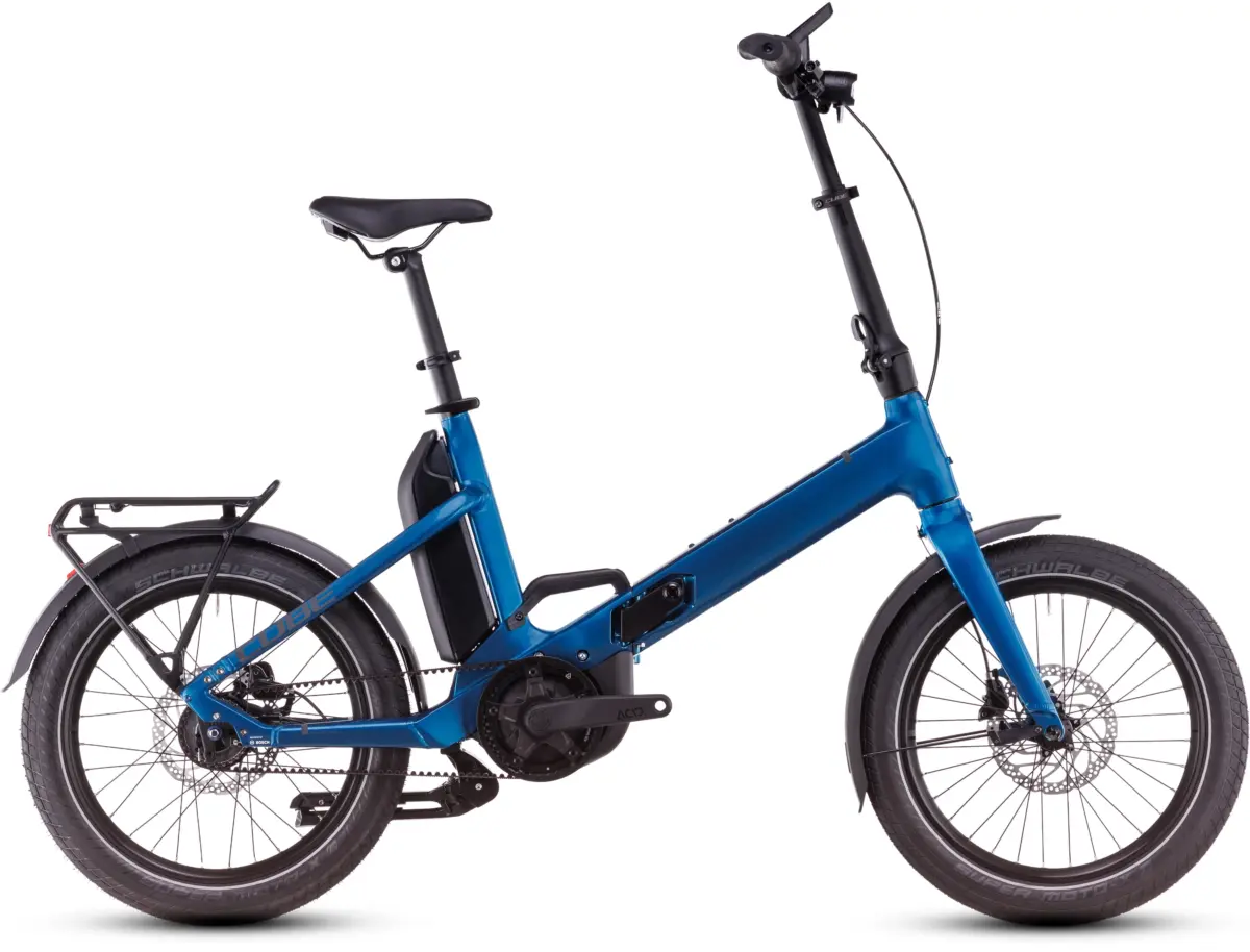 Cube Fold Hybrid Comfort 500 bleu électrique´n´reflex (2025) – Image 1