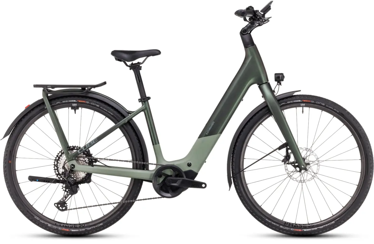 Cube Kathmandu Hybrid C:62 SLT 400X Easy Entry stellar'n'origanogreen (2025) – Image 1