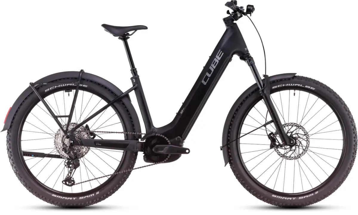 Cube Reaction Hybrid Race 800 Allroad Easy Entry noir et métal (2025) – Image 1