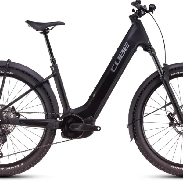 Cube Reaction Hybrid Race 800 Allroad Easy Entry noir et métal (2025)