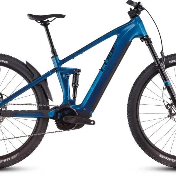 Cube Stereo Hybrid ONE22 SLX 800 bleu électrique et noir (2025)