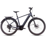 Cube Touring Hybrid Pro 625 gris métallisé et chrome (2025)