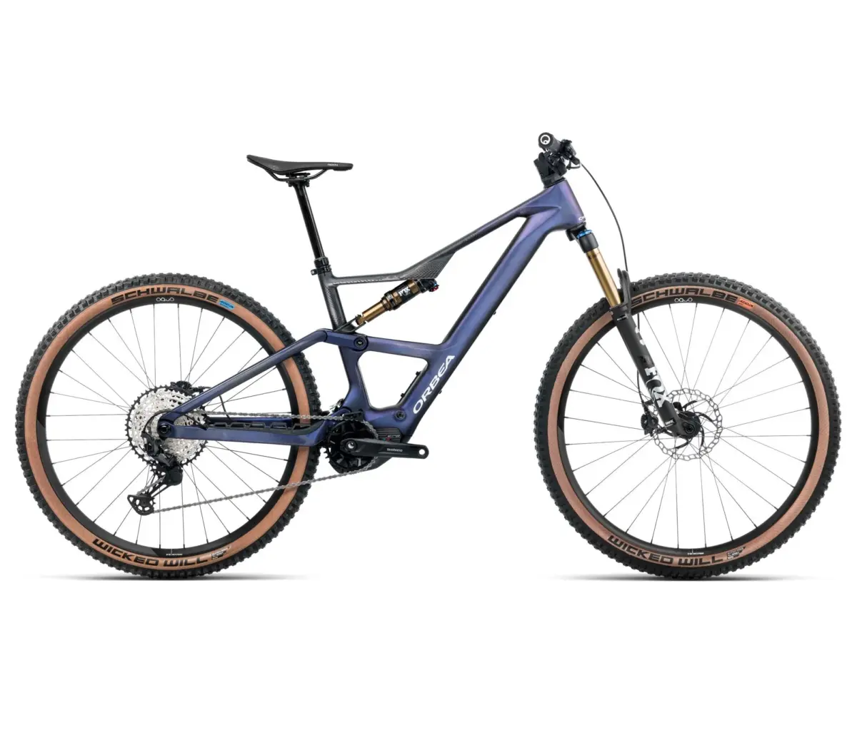 Orbea RISE SL M10 630W Tanzanite Carbon View - Carbone Brut – Image 5