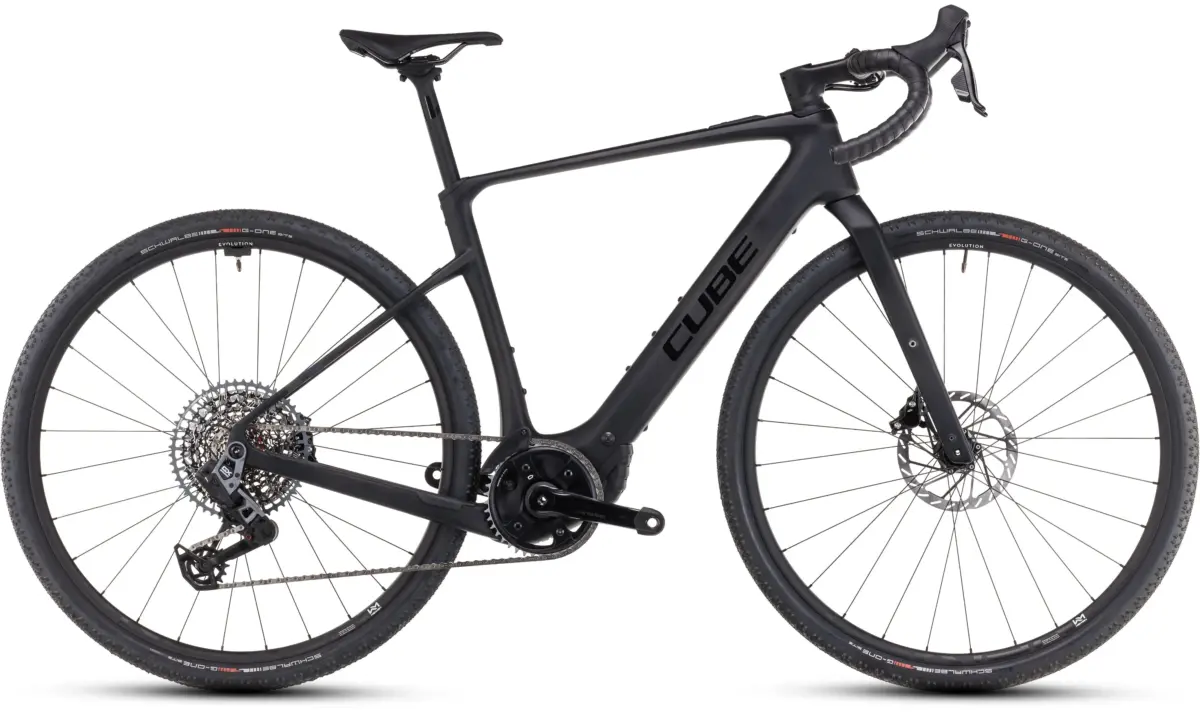 Cube Nuroad Hybrid C:62 SLX 400X carbone'n'glossy (2025) – Image 1
