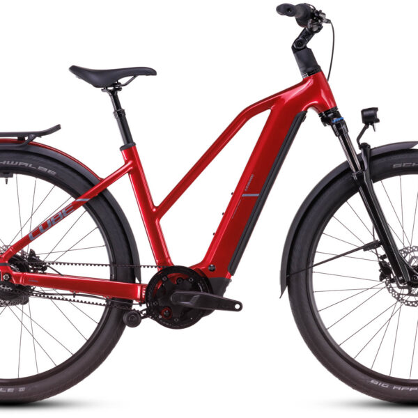 Cube Kathmandu Hybrid Comfort Pro 800 Trapez électriquered´n´red (2025)
