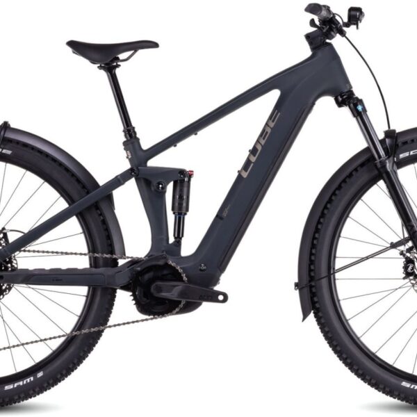 Cube Stéréo Hybride ONE22 Pro 800 Allroad night'n'chrome (2025)