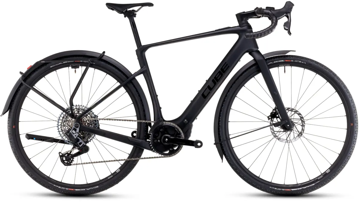Cube Nuroad Hybrid C:62 SLX FE 400X carbone'n'glossy (2025) – Image 1