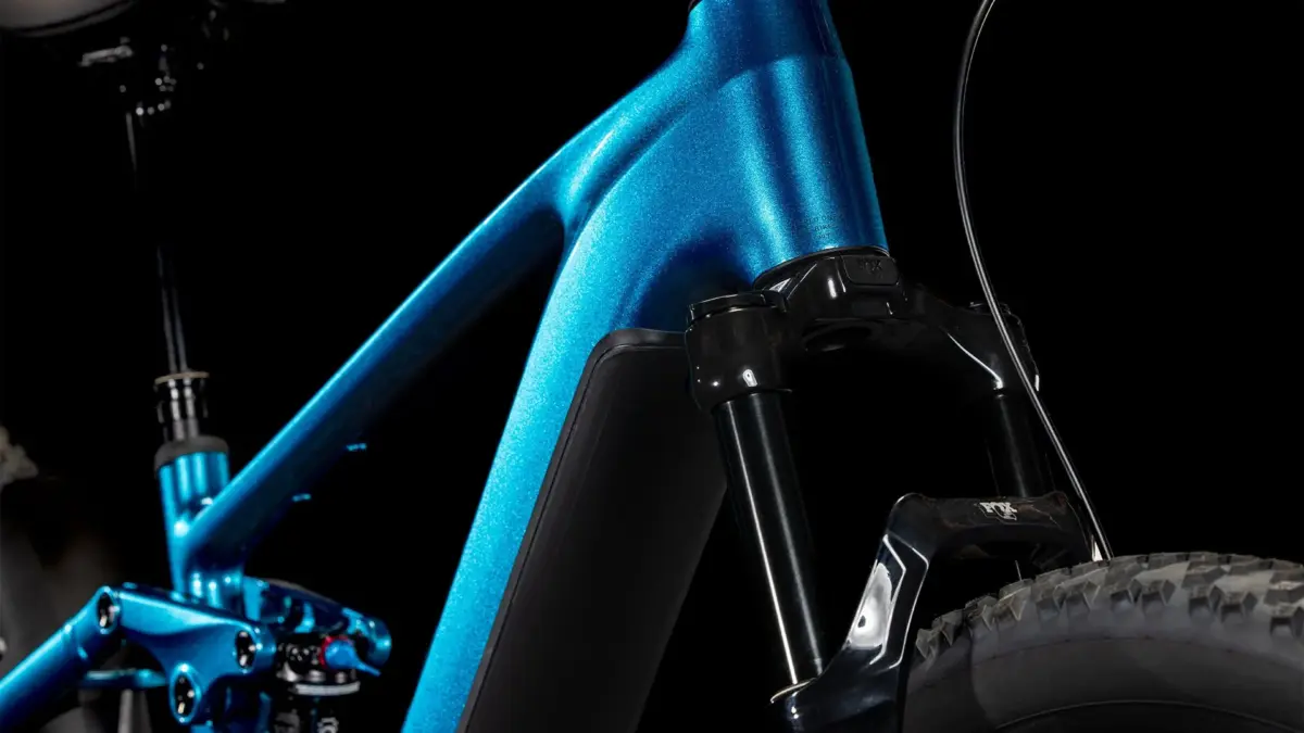 Cube Stereo Hybrid ONE22 SLX 800 bleu électrique et noir (2025) – Image 2
