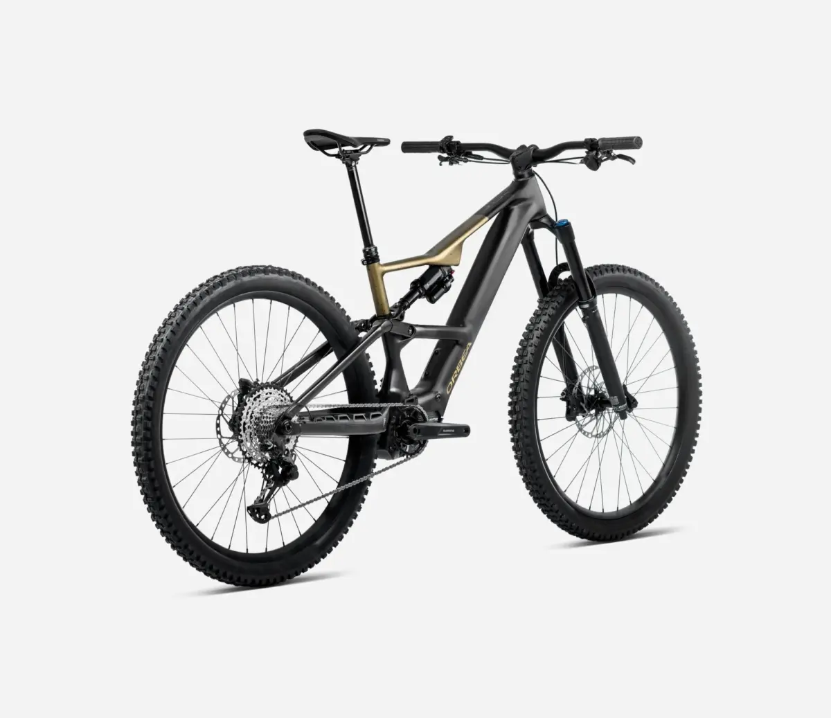 Orbea RISE SL H20 Diamond Noir-Splash Vert Olive Mat (2025) – Image 2