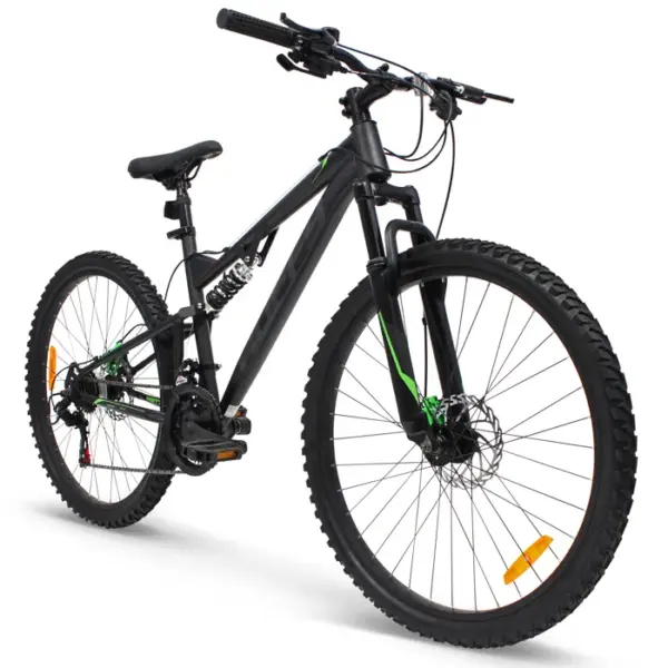 Velo VTT Enfants Huffy Marker 21 vitesses 24" Acier Gris