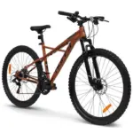 Velo VTT Huffy Korros 27.5" Semi-Rigide - Shimano 21 vitesses - Marron – Image 2