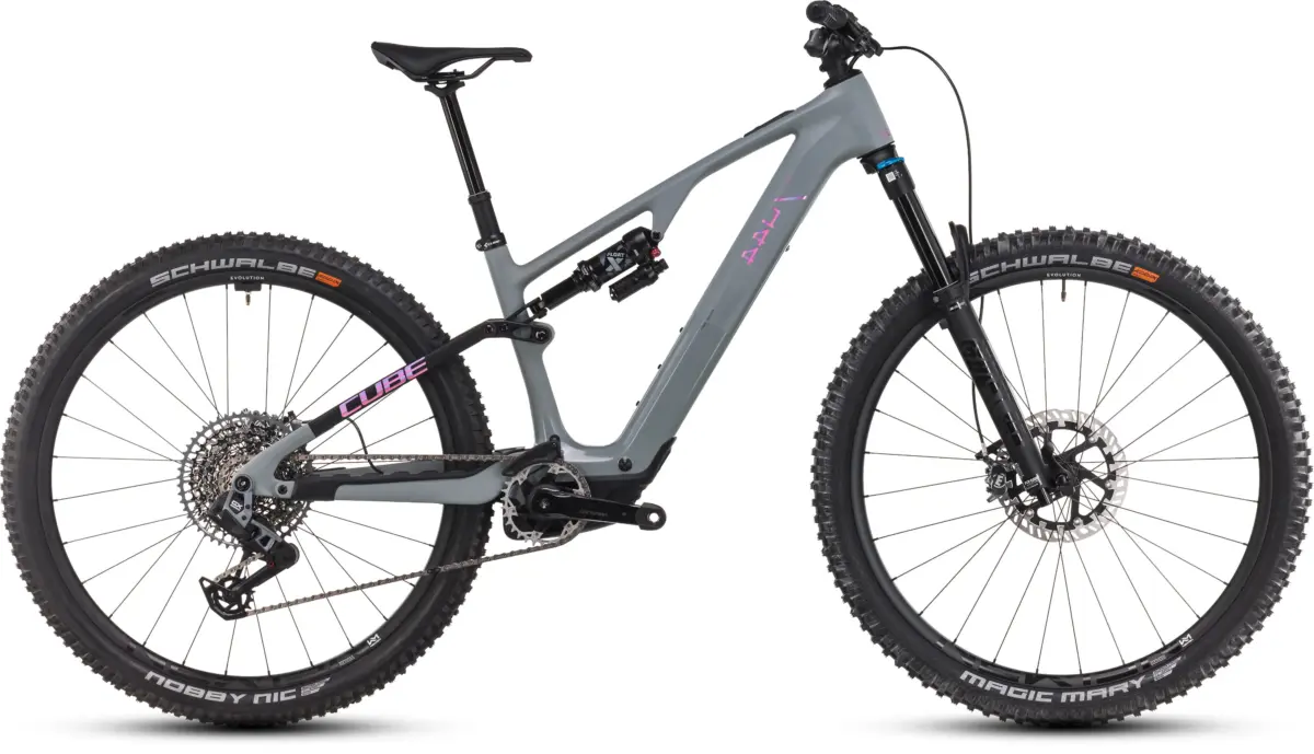 Cube AMS Hybrid ONE44 C:68X TM 400X 29 swampgrey´n´purple reflex (2025) – Image 1
