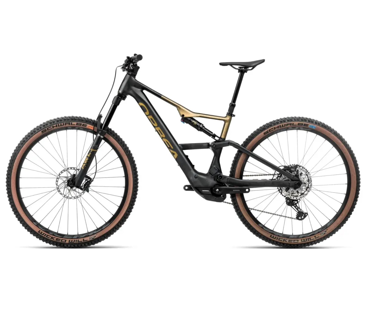 Orbea RISE SL H20 Diamond Noir-Splash Vert Olive Mat (2025) – Image 3