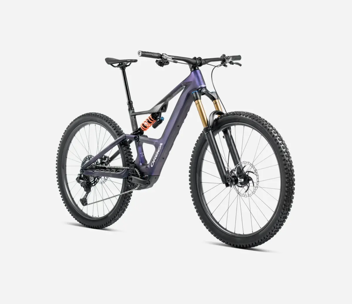 Orbea RISE SL M10 630W Tanzanite Carbon View - Carbone Brut – Image 1