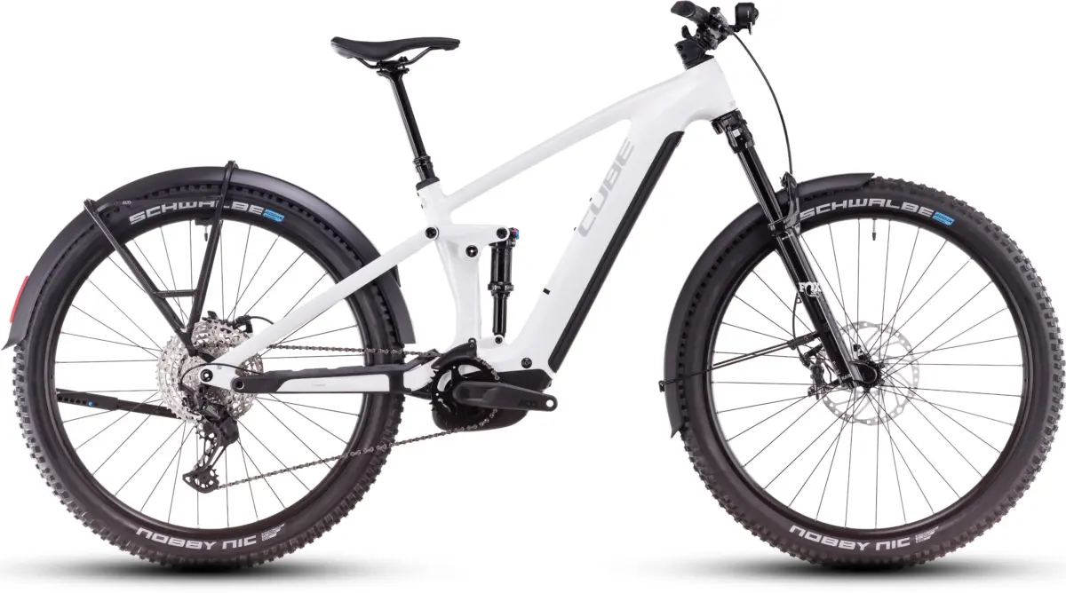 Cube Stereo Hybrid ONE44 EXC 800 Allroad blanc métallisé et noir (2025) – Image 1