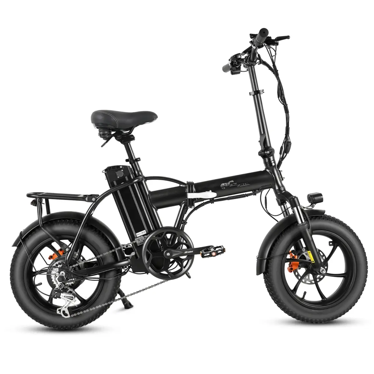 CMACEWHEEL AC16 350W 16" Vélo électrique pliable City E-bike 18Ah – Image 2