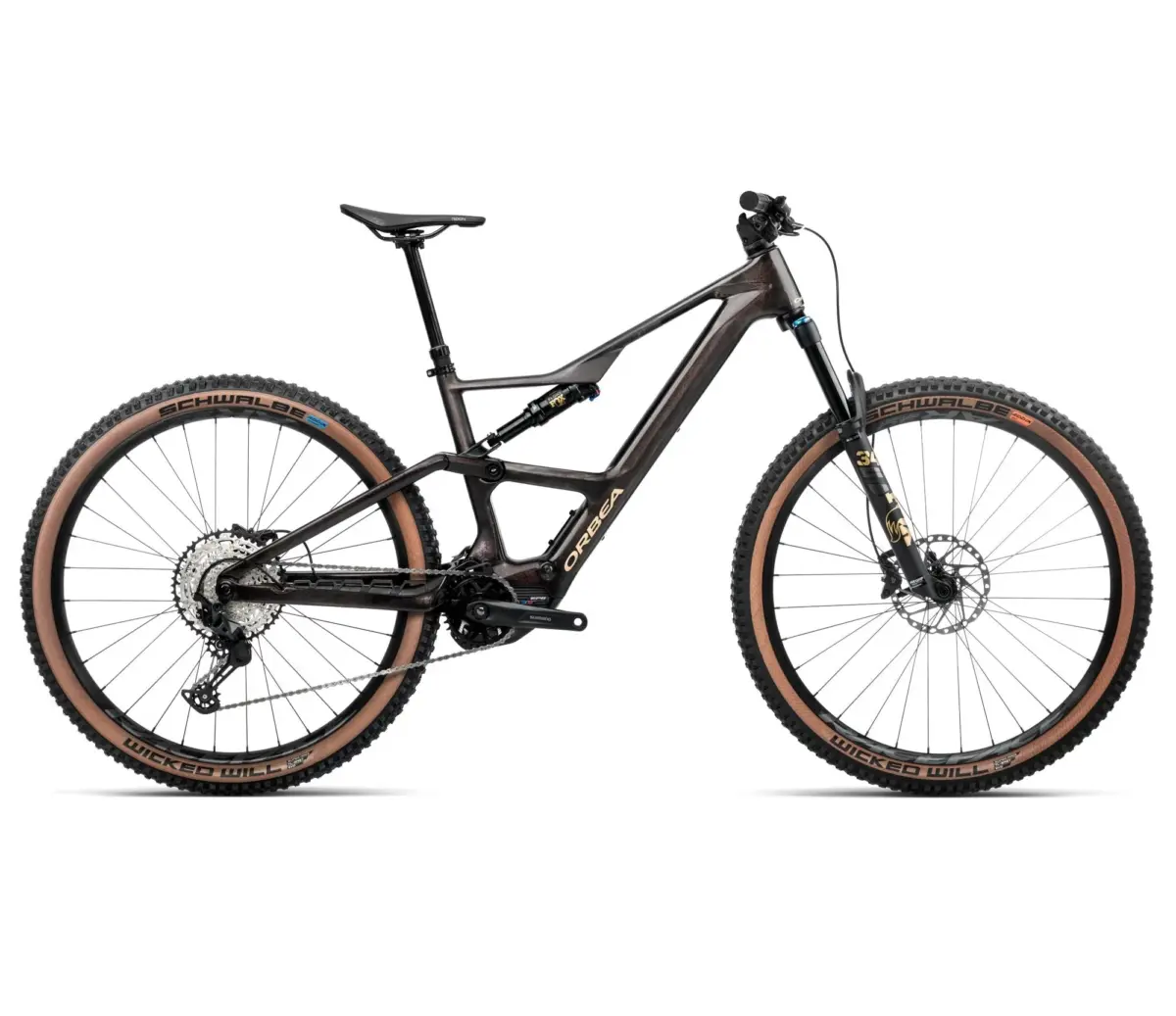 Orbea RISE SL M20 630W Cosmic Carbon View - Sable Doré – Image 5