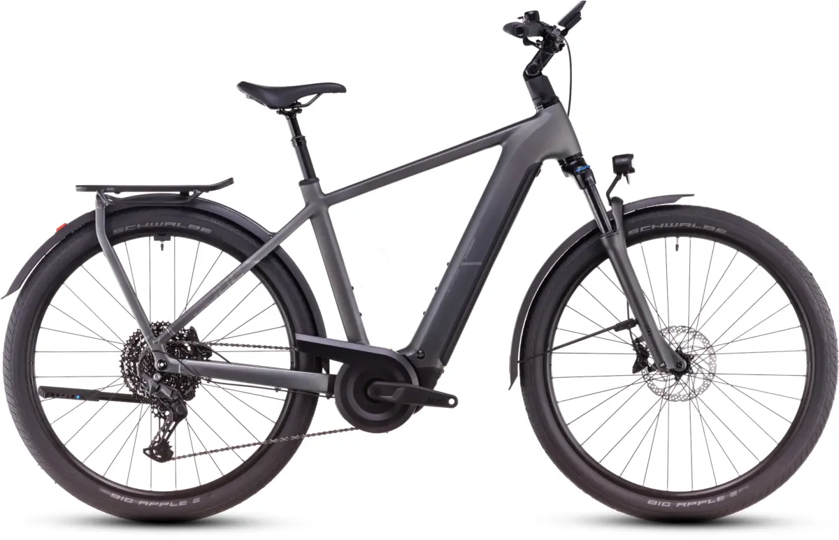 Cube Kathmandu Hybrid Pro 800 dalle gris et chrome (2025) – Image 1