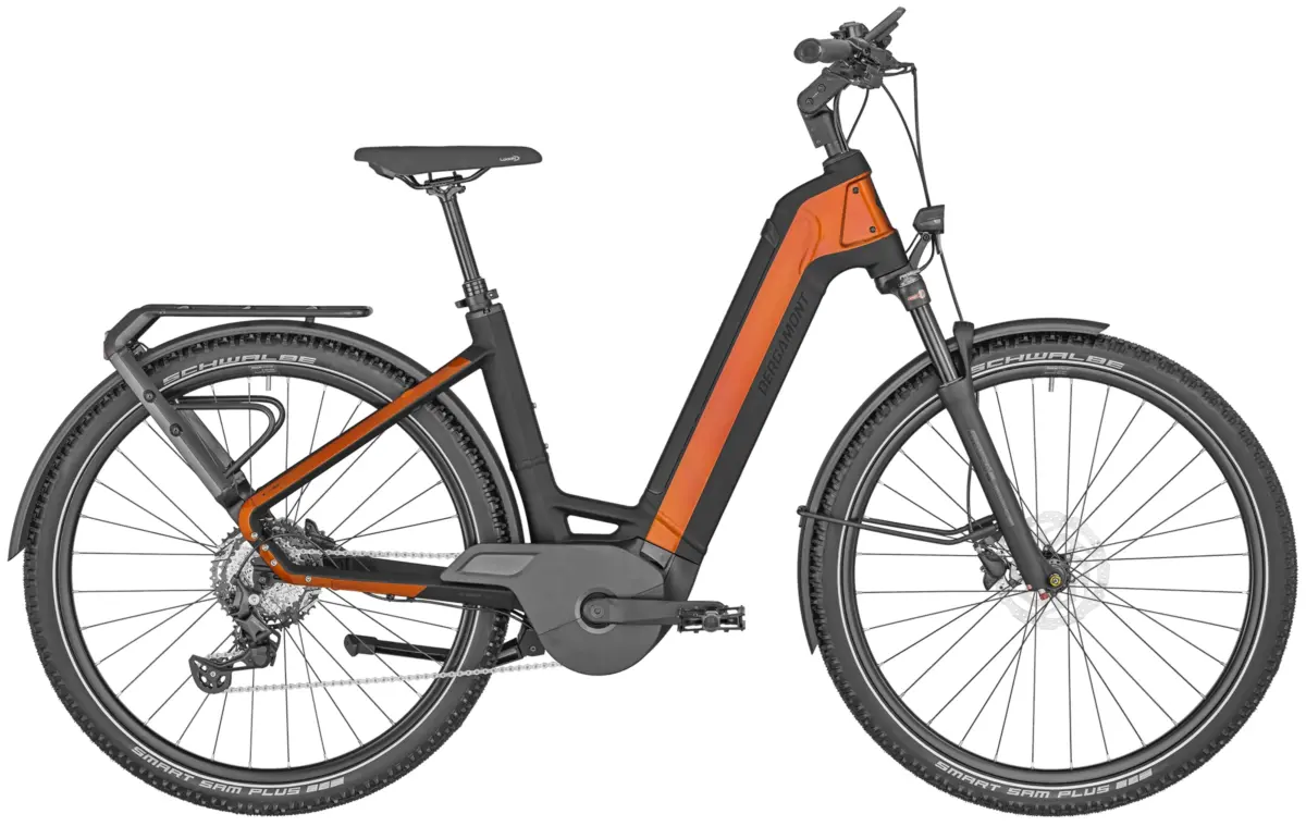 Bergamont E-Ville SUV Tour Wave 625 shiny dirty orange – Image 1