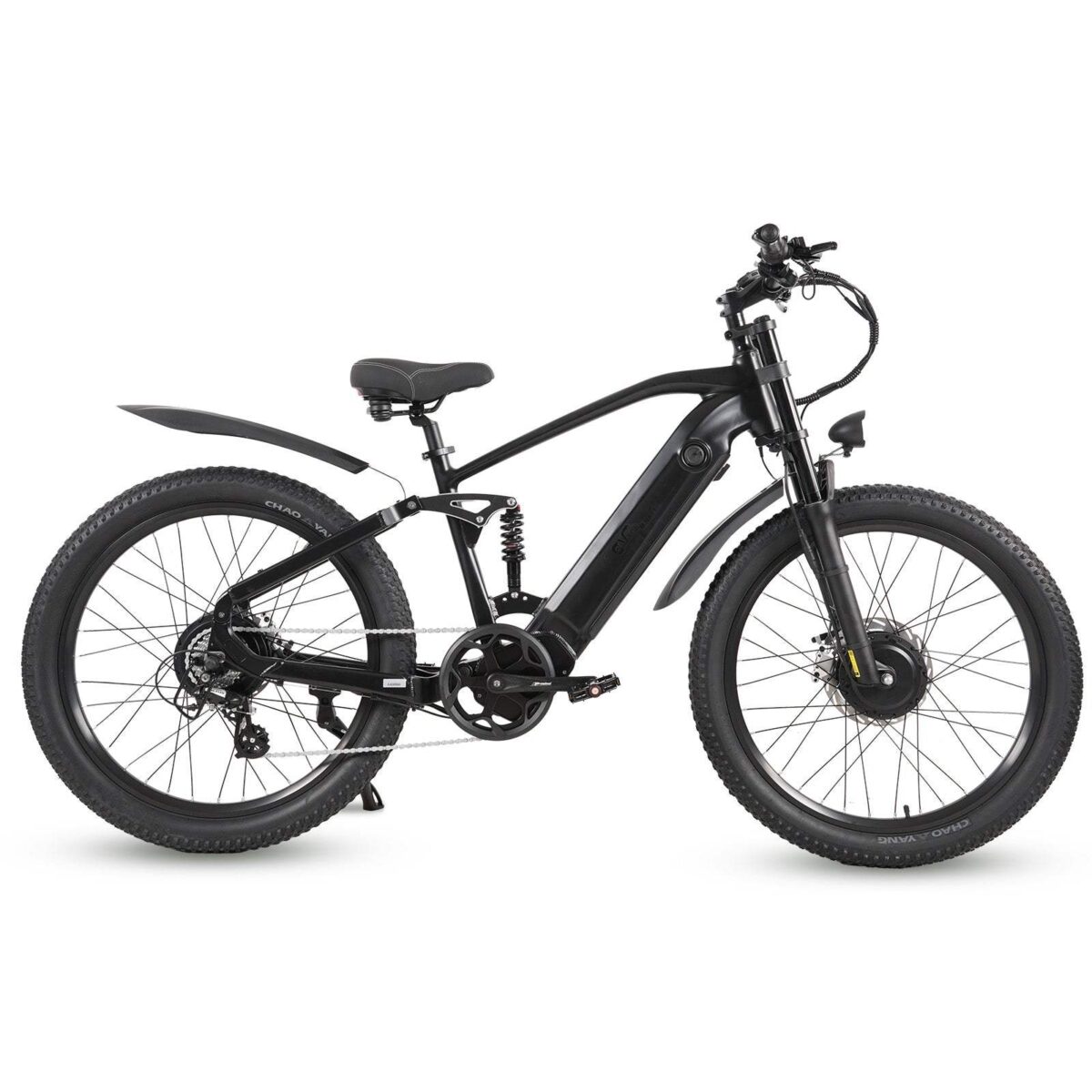 CMACEWHEEL AL26 MAX 500W*2 Moteur Double VTT Électrique 26" 816Wh EMTB Batterie 48V 17Ah – Image 1