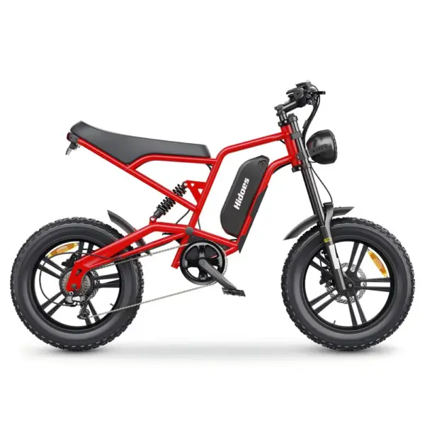 Hidoes B6 MAX 1200W 20" Fat Bike Vélo électrique 48V 15AH Batterie