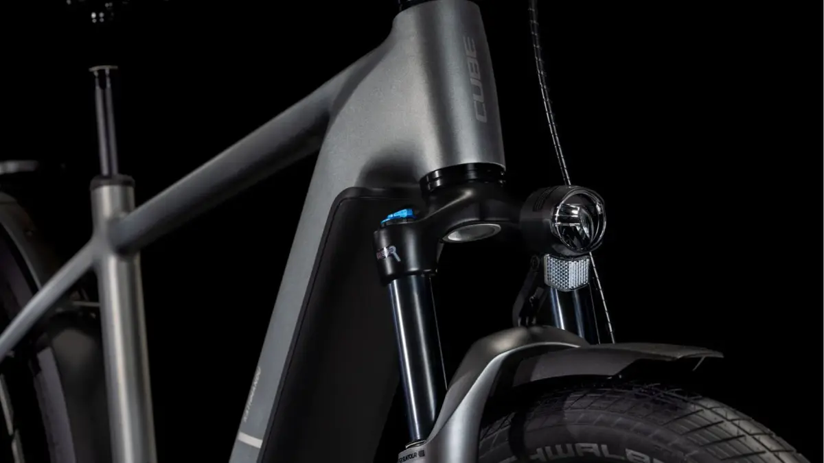 Cube Kathmandu Hybrid Pro 800 dalle gris et chrome (2025) – Image 2
