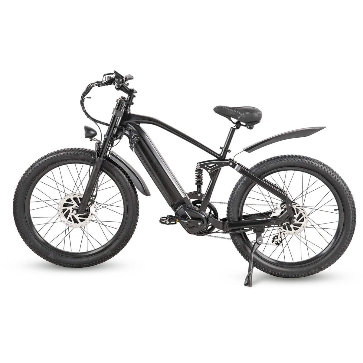 CMACEWHEEL AL26 MAX 500W*2 Moteur Double VTT Électrique 26" 816Wh EMTB Batterie 48V 17Ah – Image 3