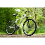 Velo VTT Huffy Extent pour filles 26" Semi-Rigide Vélo de montagne - Shimano 18 vitesses - Blanc - 13ans+
