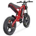 Hidoes B6 MAX 1200W 20" Fat Bike Vélo électrique 48V 15AH Batterie – Image 7