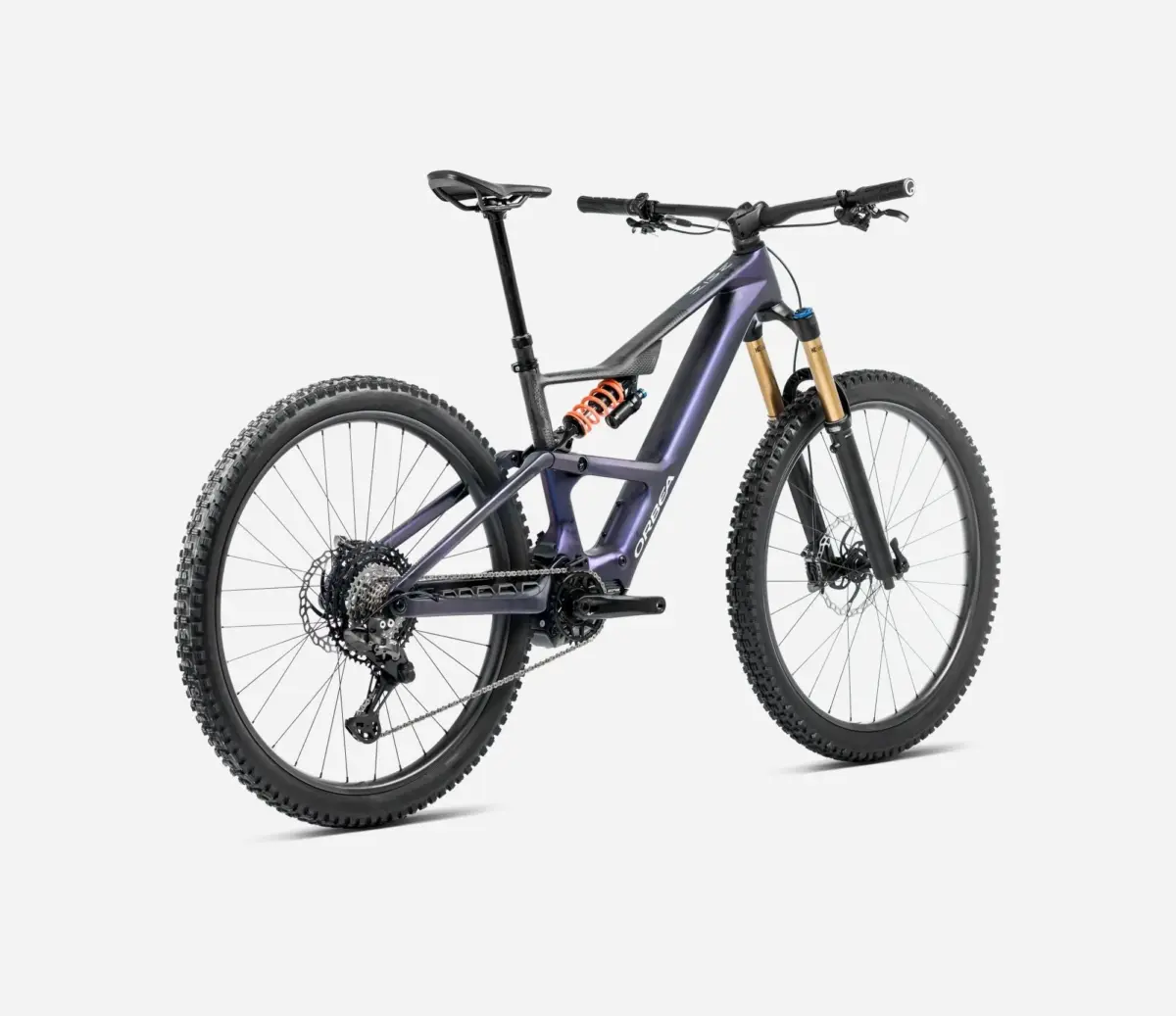 Orbea RISE SL M10 630W Tanzanite Carbon View - Carbone Brut – Image 3