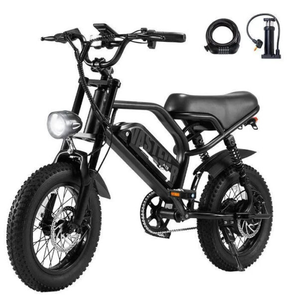 AVDLEU Vélo Électrique Tout Terrain - Roues 16" - 250W - Batterie 36V 12.8Ah - Autonomie 40-70km (Mode ASSIST) -Adolescents/Adulte