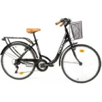 MOMA BIKES - Vélo de ville - City Classic 26" - Aluminium SHIMANO - 18 vitesses