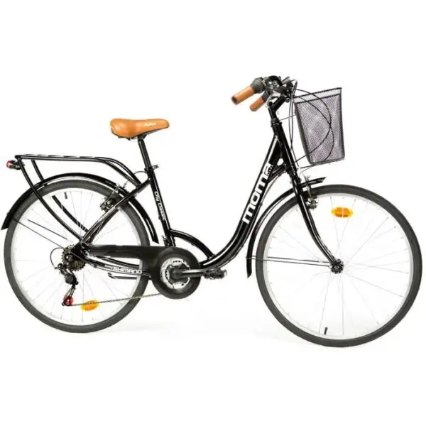 MOMA BIKES - Vélo de ville - City Classic 26" - Aluminium SHIMANO - 18 vitesses