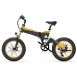 Lankeleisi X3000 Plus 1000W 20" Fat Bike VTT électrique Pliable 17.5Ah Batterie avec Double Couronne Fourche – Image 6