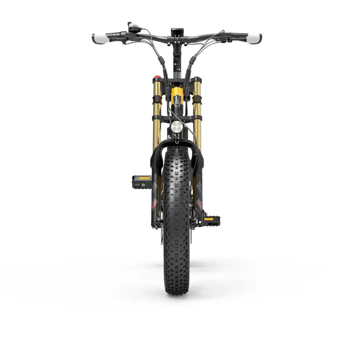 Lankeleisi X3000 Plus 1000W 20" Fat Bike VTT électrique Pliable 17.5Ah Batterie avec Double Couronne Fourche – Image 7