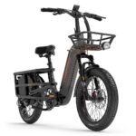 Lankeleisi Wombat-1 1000W 20" Vélo Cargo électrique Longtail avec Capteur de Couple et 960Wh Batterie – Image 9
