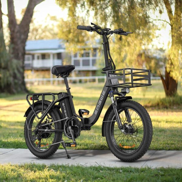 Engwe L20 SE 20" 250W Vélo électrique VTC Pliable 15.6Ah Batterie E-bike avec Cadre Ouvert