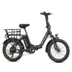 Engwe L20 SE 20" 250W Vélo électrique VTC Pliable 15.6Ah Batterie E-bike avec Cadre Ouvert – Image 9