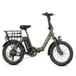 Engwe L20 SE 20" 250W Vélo électrique VTC Pliable 15.6Ah Batterie E-bike avec Cadre Ouvert – Image 8
