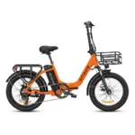 Engwe L20 SE 20" 250W Vélo électrique VTC Pliable 15.6Ah Batterie E-bike avec Cadre Ouvert – Image 10