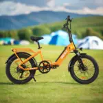 Vakole VT4 250W 20" Vélo électrique VTC Compact Pliable 468Wh Batterie avec Cadre Bas – Image 16