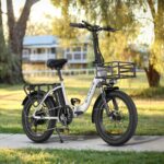 Engwe L20 SE 20" 250W Vélo électrique VTC Pliable 15.6Ah Batterie E-bike avec Cadre Ouvert – Image 17