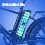 CMACEWHEEL T20 750W 20 "gros vélo électrique VTT Cargo e-bike batterie 17Ah – Image 11