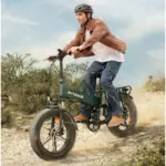 ENGWE ENGINE Pro 2.0 Autonomie 110km Batterie 52V16Ah Tout suspendu Pneus snow 20 pouces VTT Fat bike Noir – Image 9