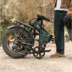 ENGWE ENGINE Pro 2.0 Autonomie 110km Batterie 52V16Ah Tout suspendu Pneus snow 20 pouces VTT Fat bike Noir – Image 7
