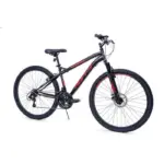 Velo VTT Huffy Extent pour hommes 27.5" Semi-Rigide - Shimano 18 vitesses - noir + rouge – Image 2