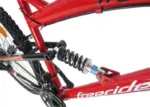 Vélo VTT 26" Tout Suspendu 18 Vitesses - Shimano TY21 - Poignées Shimano Revoshift - Freins V-Brake & Jantes en Aluminium – Image 3