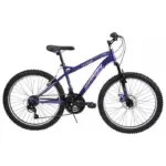 VTT Huffy Extent pour filles 24" - Suspension avant - Shimano 18 vitesses - violet – Image 5