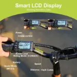 AVDLEU - Vélo Électrique Pliable - Roues 16" - Moteur 250W 25km/h - Batterie 36V 11.4Ah - Autonomie 40-80km (Mode ASSIST) - Noir – Image 5