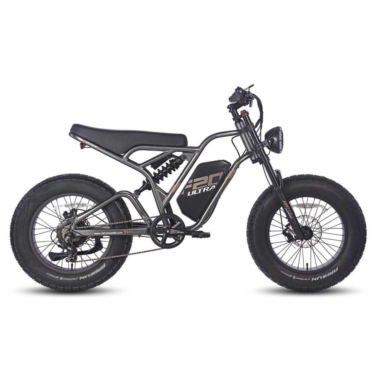 FAFREES F20 ULTRA 750W 20" Fat Bike E-Mountain Bike 48V 25Ah LG Batterie E-MTB – Image 2